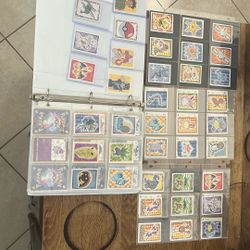 1999 Base Set Pokemon Stickers