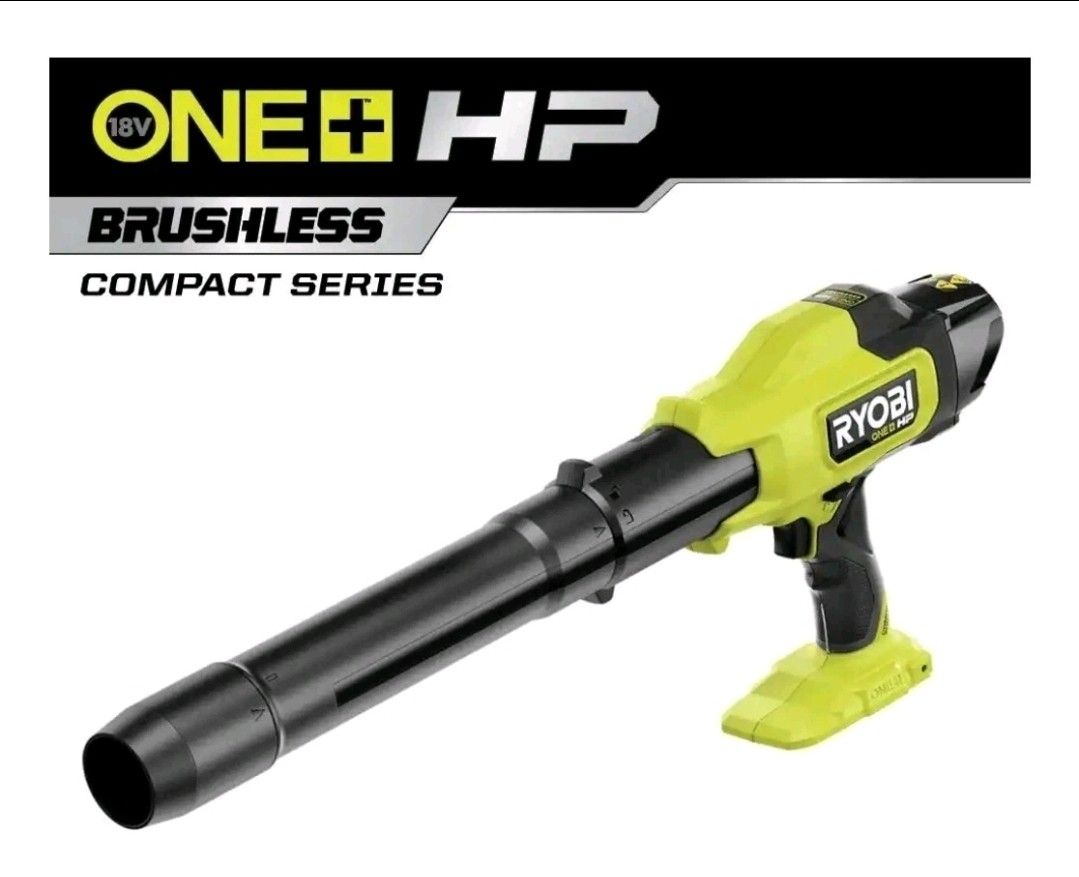 Ryobi ONE+ HP 18V Brushless Cordless 140 MPH Compact Leaf Blower (Tool-Only)