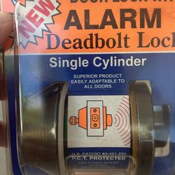 Door Lock With Alarm 