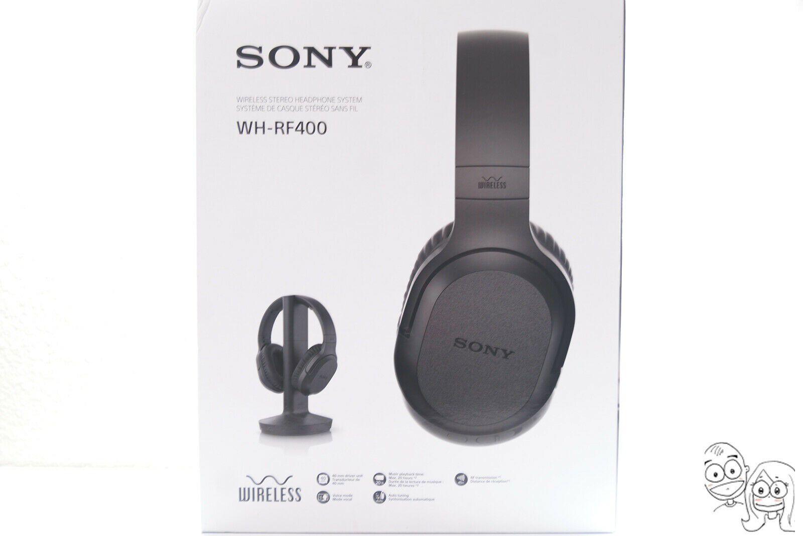 Sony - RF400 Wireless Home Theater Headphones