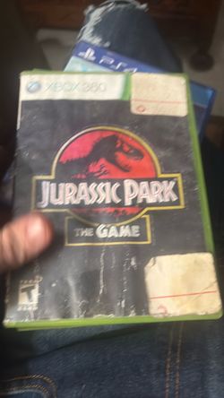 jurassic Park, the game Xbox 360