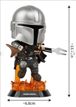 🔥 Star Wars Mandalorian Hot Toys Cosbaby – Jetpack Figure!