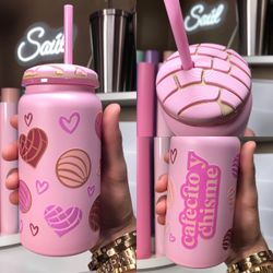 New Pink Concha Cup