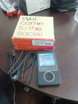 Microsoft zune media player