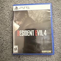 LIKE NEW Resident Evil 4 PS5