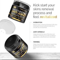  Face Cream Moisturizer - Anti-Aging Cream. Collagen, Retinol & Hyaluronic Acid - Day & Night - Facial Skin Care- Anti Wrinkle 1.69 fl oz 50 ML