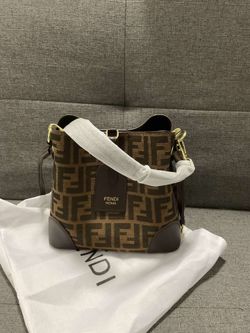 Brown Bucket Bag