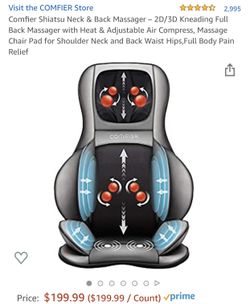 PERFECT CONDITION. “Comfier” Shiatsu Massage Chair