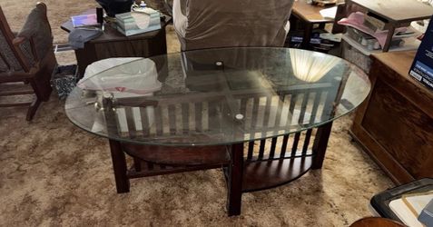 Oval Coffee Table
