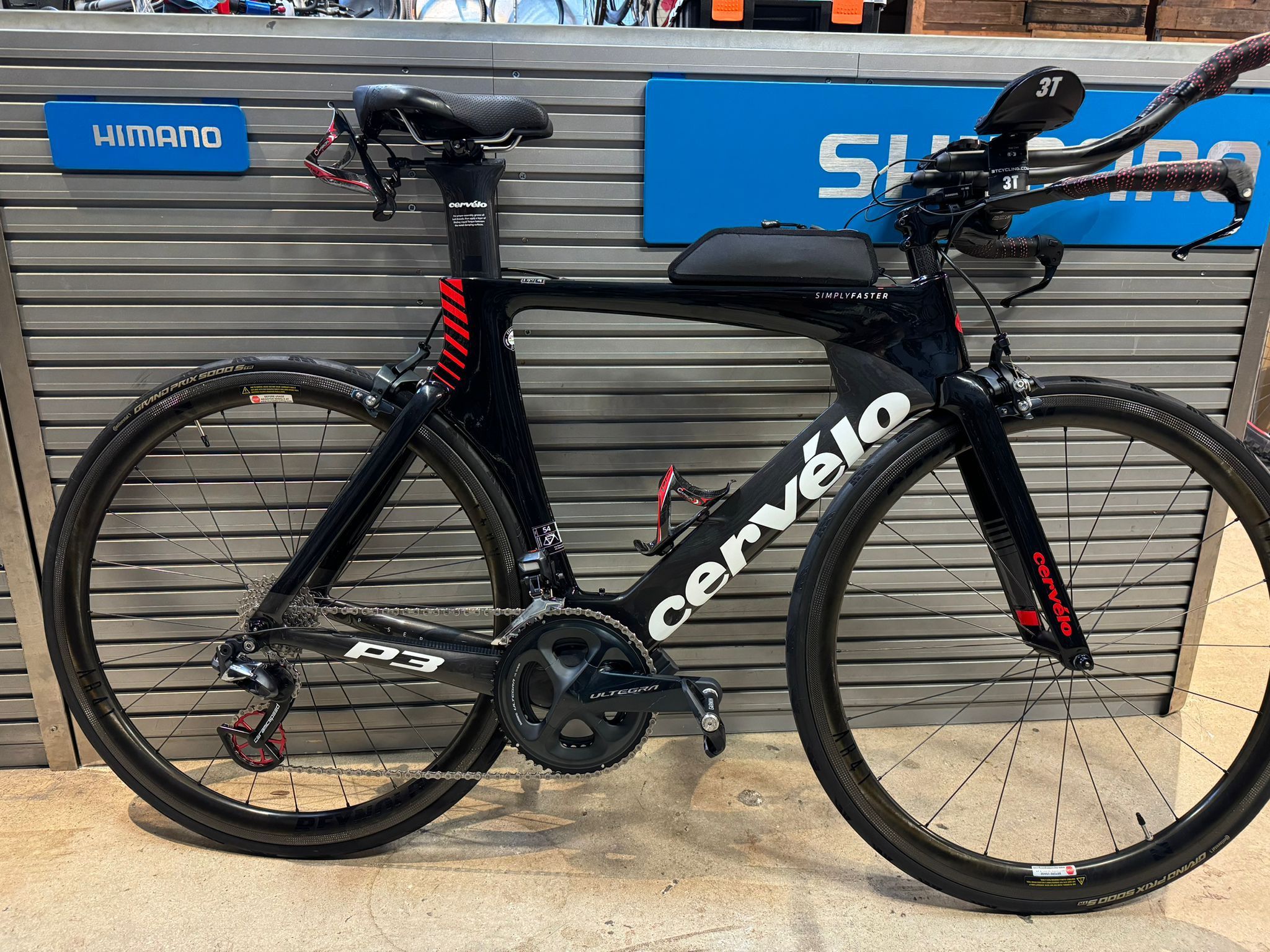 Tri Bike Cervelo P3 Shimano Ultegra Di2