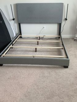 Bed baseboard and frame
