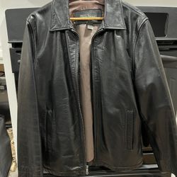 Two Leather Banana Republic Coats Vintage MEN