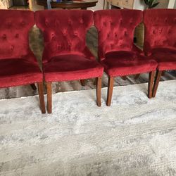 Very Beautiful Gorgeous 4 Chairs custom made