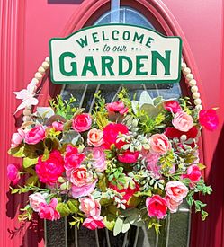 Floral Garden Wreath