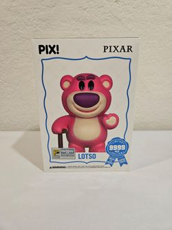 2026 SDCC EXCLUSIVE THRILLJOY LOTSO BEAR LIMITED EDITION 9999 TOY STORY 3