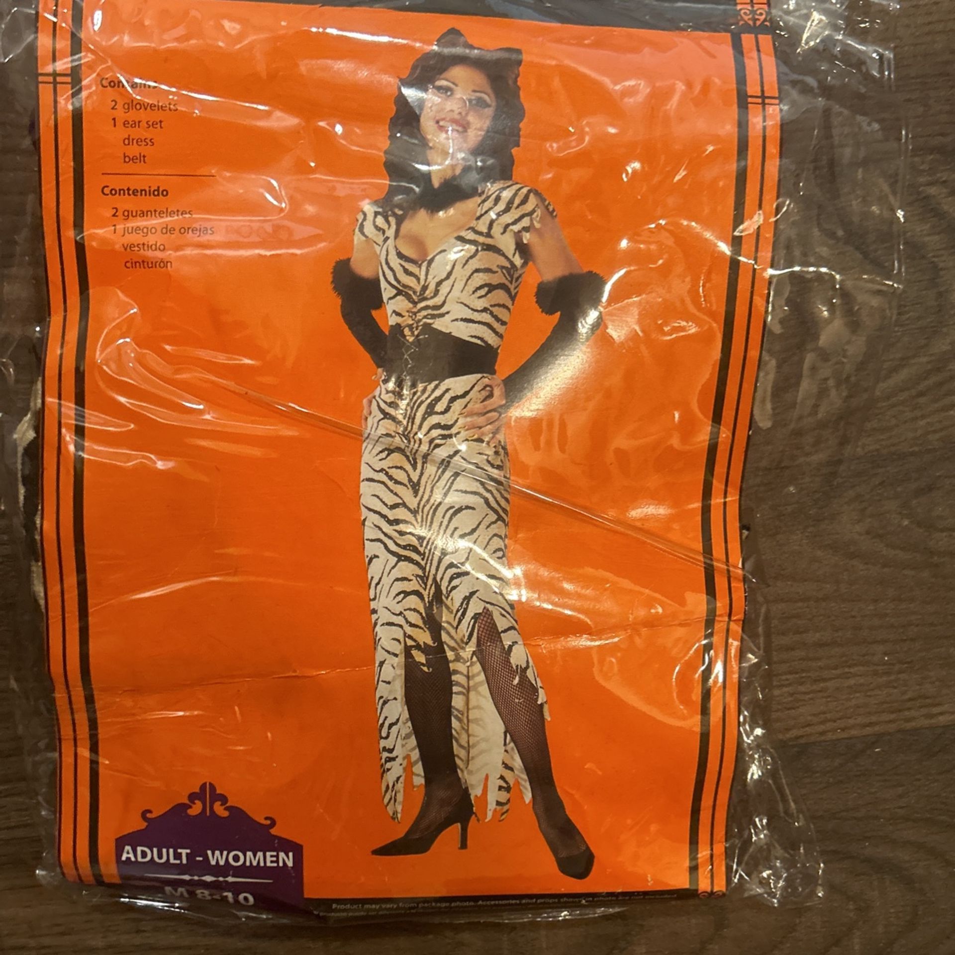 Halloween Costume Female Tigress