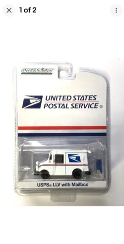 🔥Greenlight USPS LLV Mail Truck with Mailbox 🔥