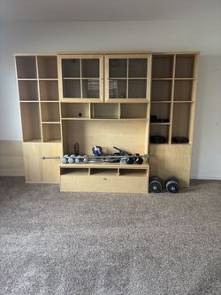 IKEA Entertainment Center & Storage Unit