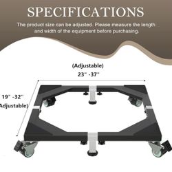 I'Ezonk Heavy Duty All Stainless Steel Mobile Stand