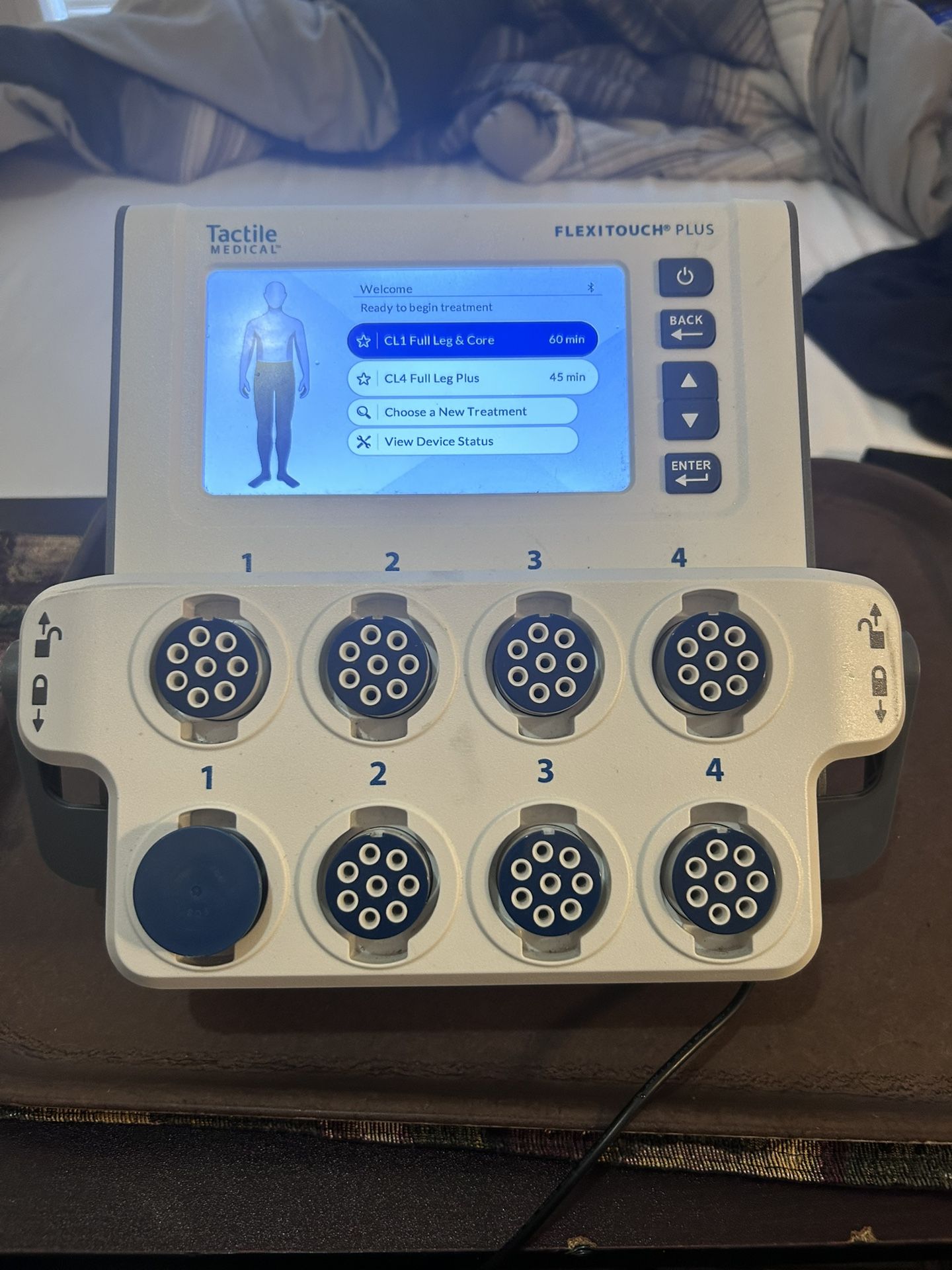 Tactile Flexitouch Plus PD32-G3 Compression Pump Unit Only – Powers On