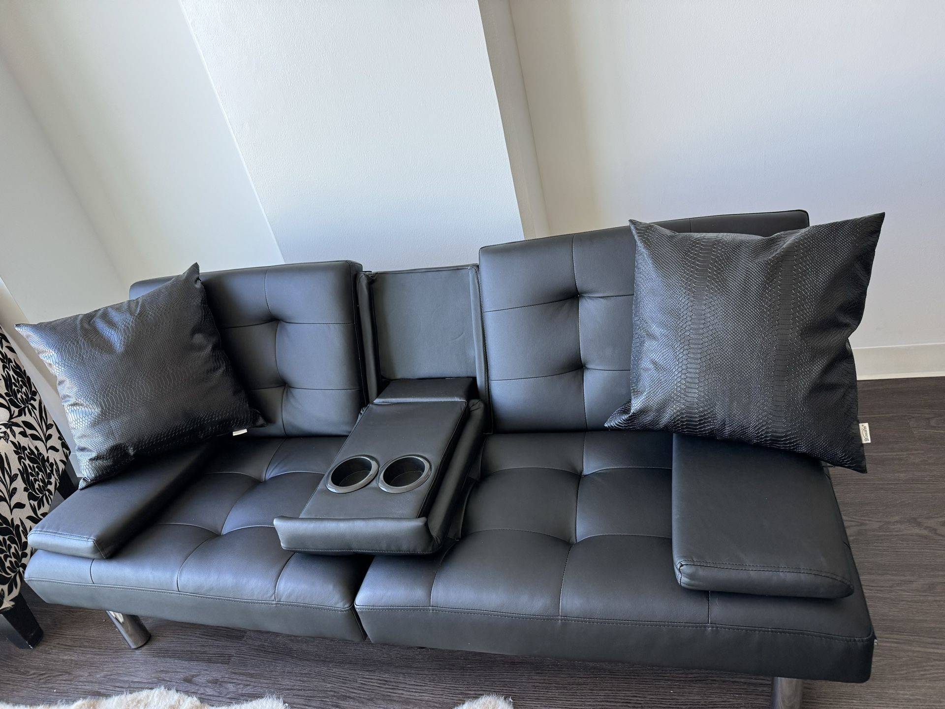 Black Sofa Couch 