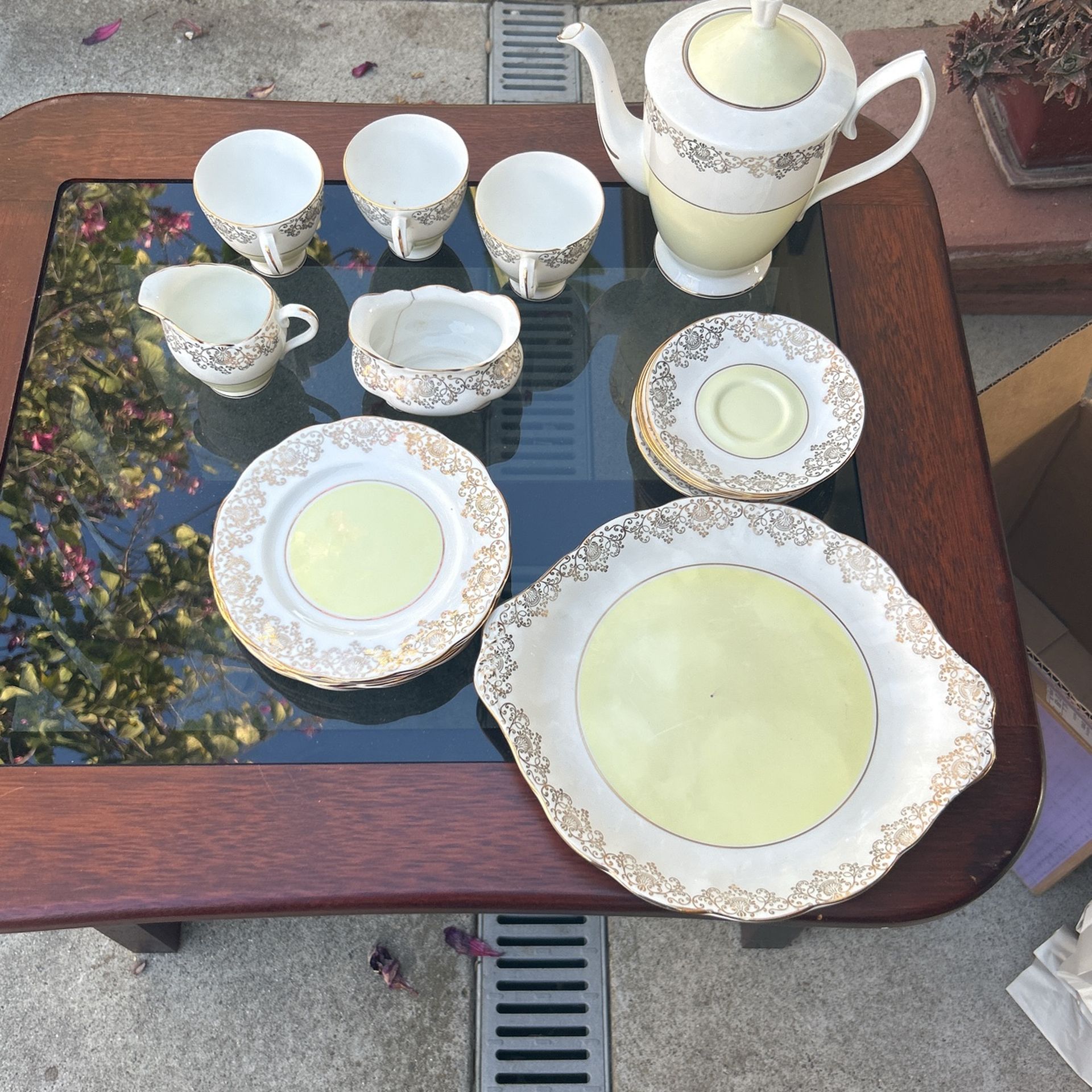 English Bone China Tea Set