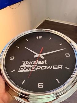 Duralast wall clock