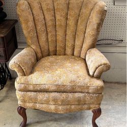 Antique Wingback Chair 