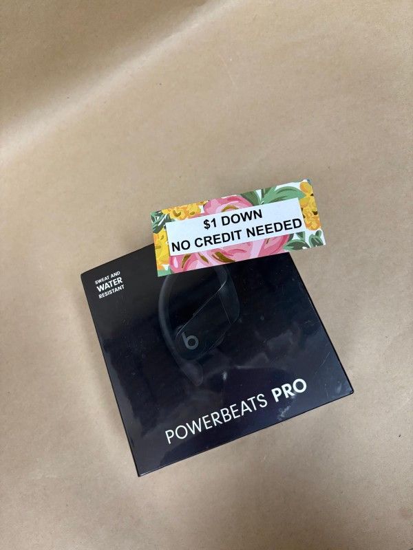 Powerbeats Pro Bluetooth Headphones New - Pay $1 today and pay the rest later -