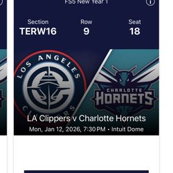 Los Angeles Clippers vs Hornets Tickets 