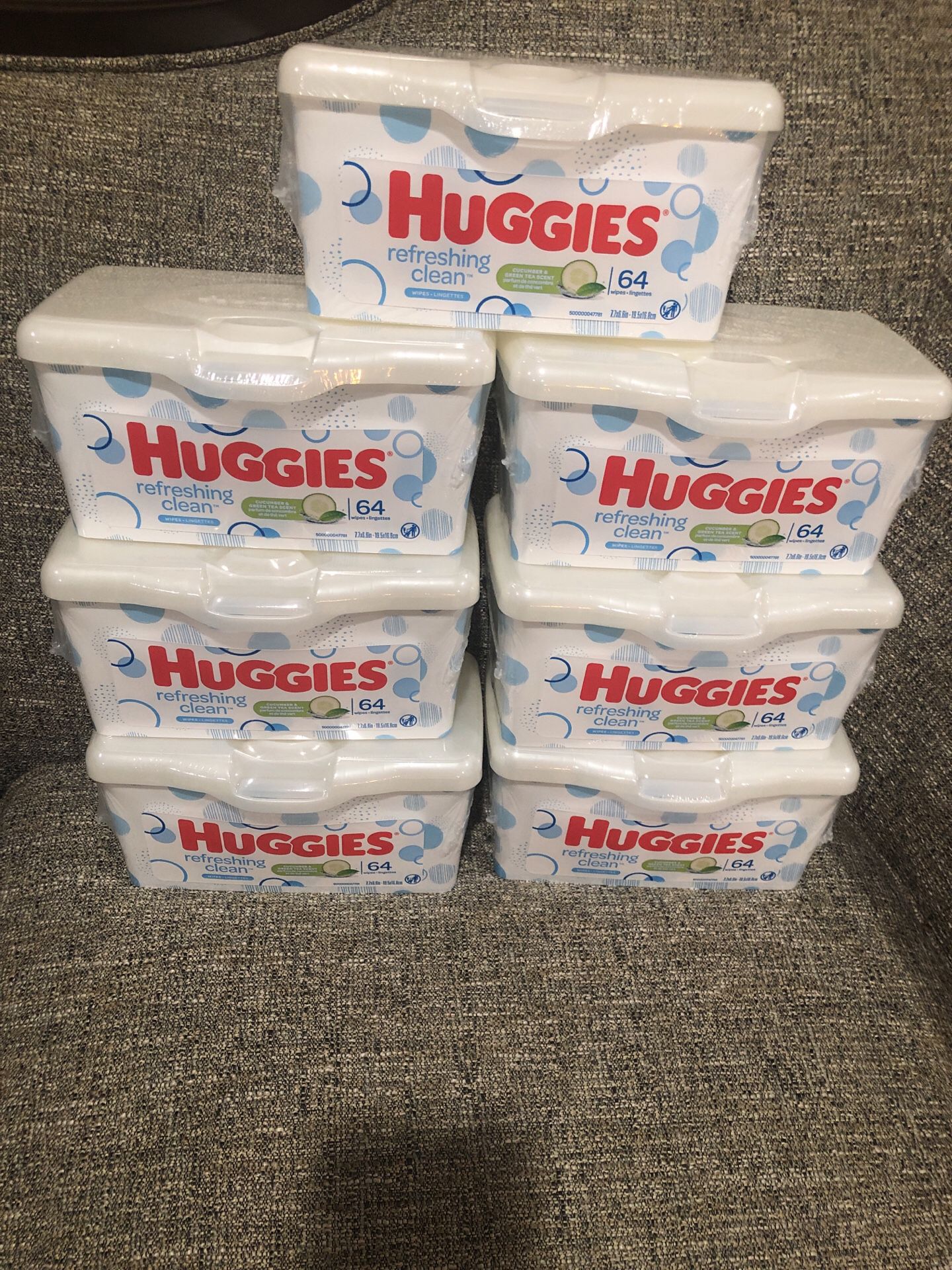 7 Packs HUGG IES Wipes. Please see all the pictures and read the description