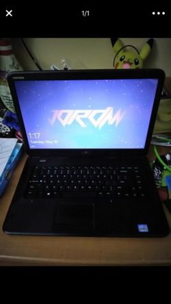 15 inch dell i3 laptop 👉screen has lines from time to time but works ✅