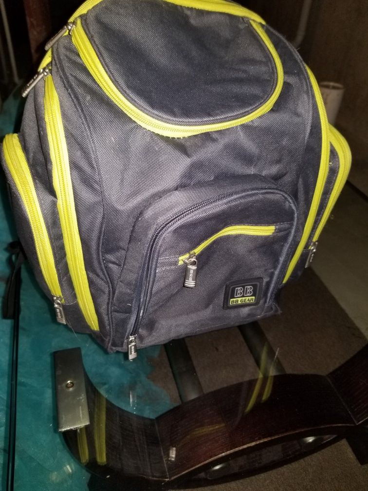 Backpack diaper bag
