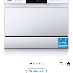 Hardly Used Countertop Fully Automatic Full Cycling Dishwasher With Dry And Sanitizing Selections