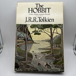 Vintage 1966 J.R.R. Tolkien The Hobbit Giant 2-Sided puzzle Excellent & COMPLETE 