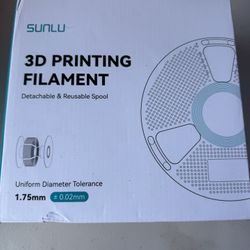SUNLU PLA 3D Printer Filament PLA Filament 1.75mm, Neatly Wound 3D Printing Filament 1.75mm, Dimensional Accuracy +/- 0.02 mm, Fit Most FDM 3D Printer