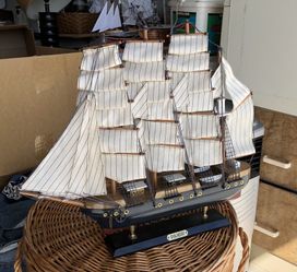 Four Handmade Famous Clipper Ships!