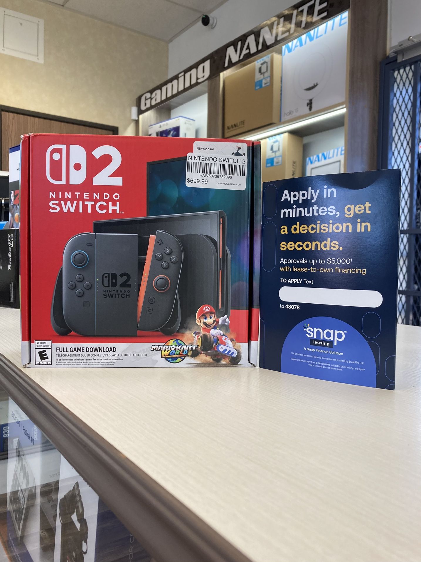 Nintendo Switch 2 Mario Kart World Bundle (Located In Downey, CA)