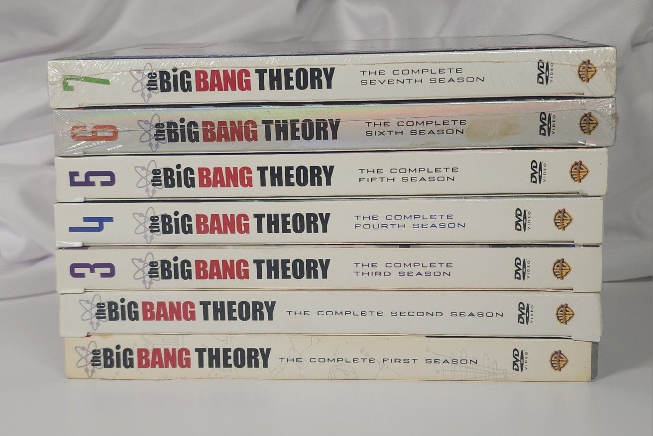 Big Bang Theory Seasons 1 2 3 4 5 6 7 All Discs Tested And Work