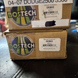 2 Bostech Deisel Injector For 04-07 Dodge 2500, 3500