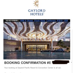 Gaylord Pacific Day Passes 