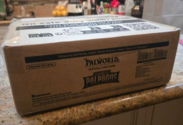 Palworld Official Card Game: Dawn of Palpagos - Booster Box (Sealed Case) 1st Edition