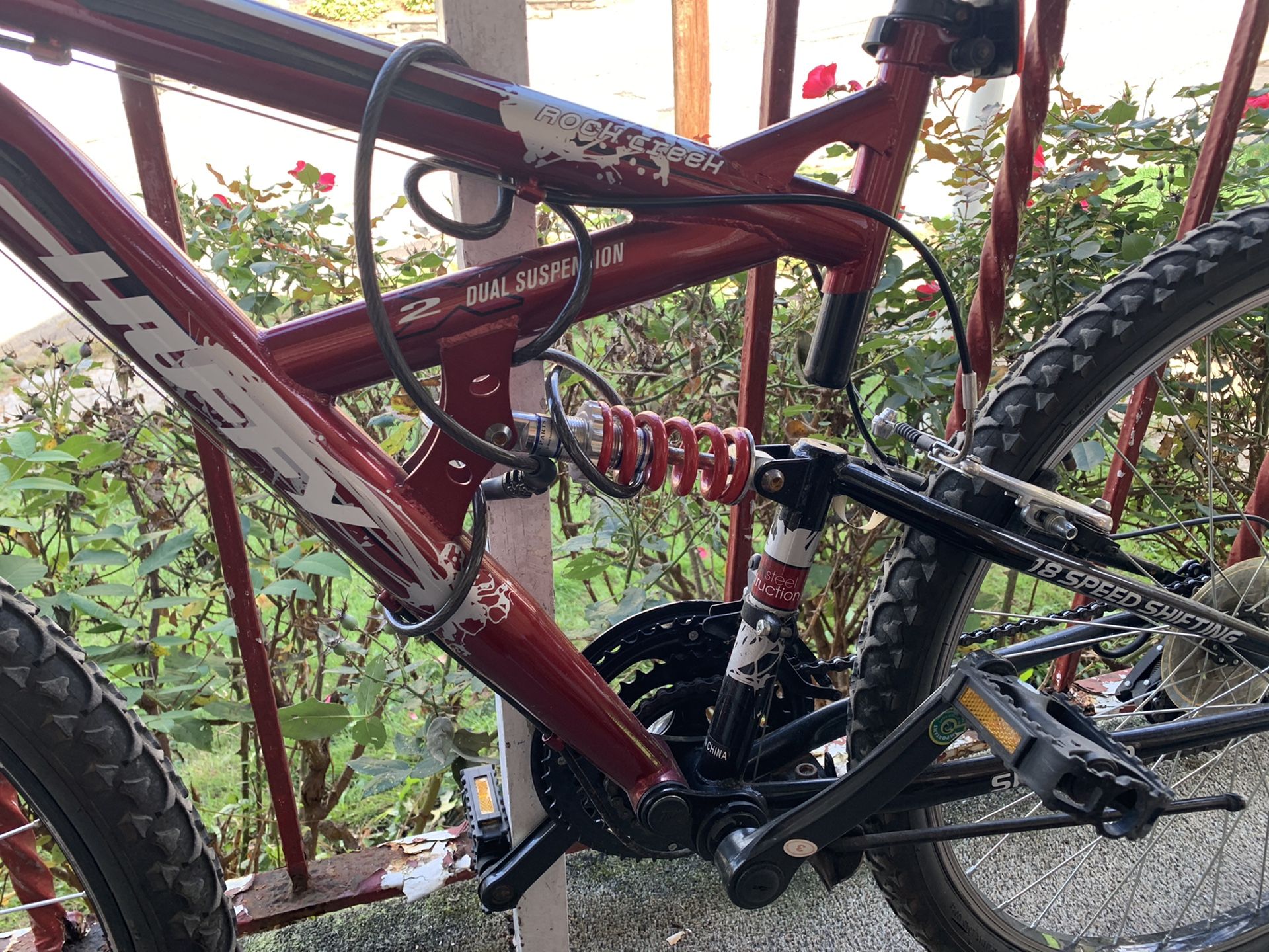 18 speed mountain bike