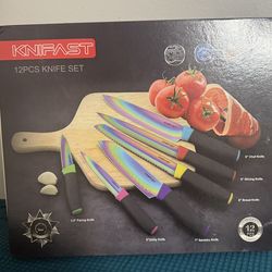 KNIFAST 12 Piece Knife Set