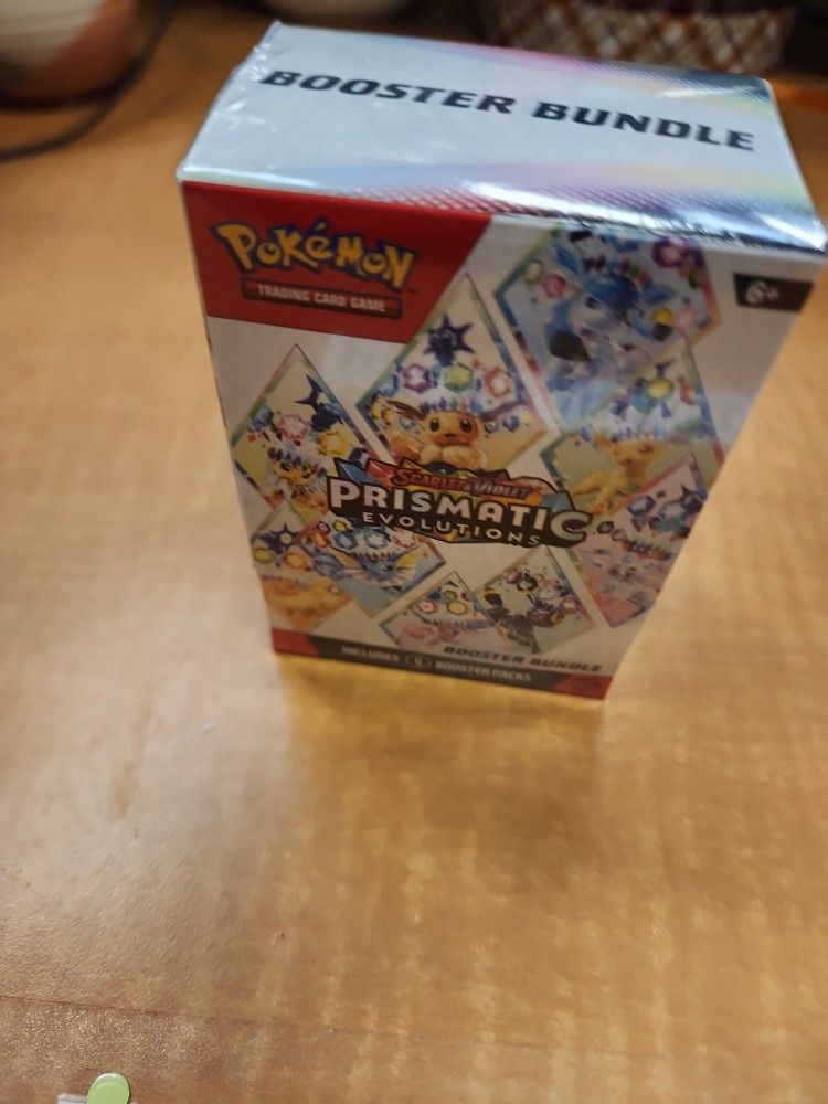 Prismatic Evolutions Booster Bundle TCG Box