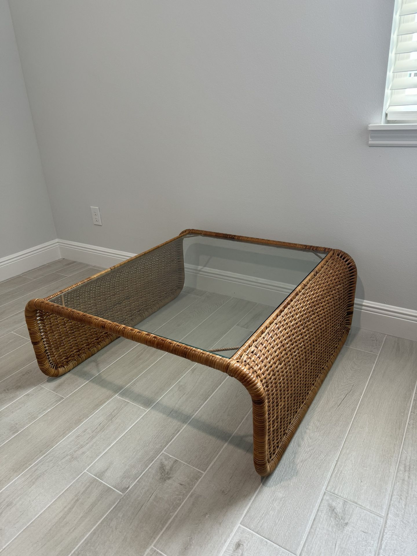 Rattan Coffee Table 