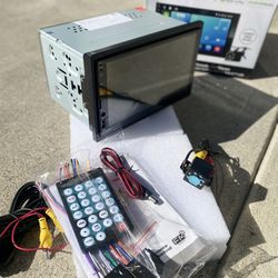 Brand New Car Stereo 7inch W Back Up Camera Apple Car Play Android 