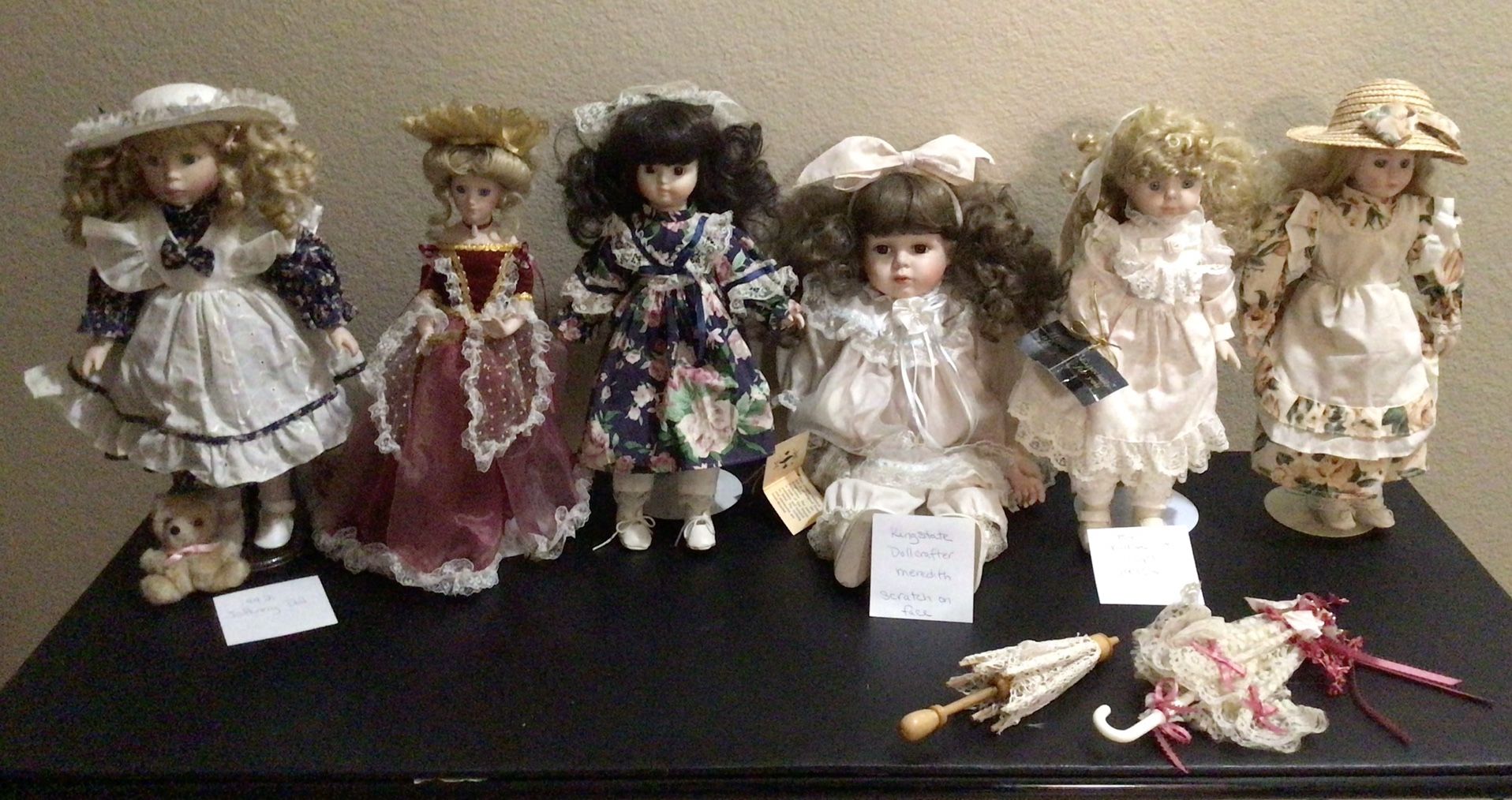 Vintage Porcelain Dolls …. Kingstate , JCPenney , House Of Lloyd