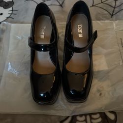 Black Bar III mary jane platform heels 