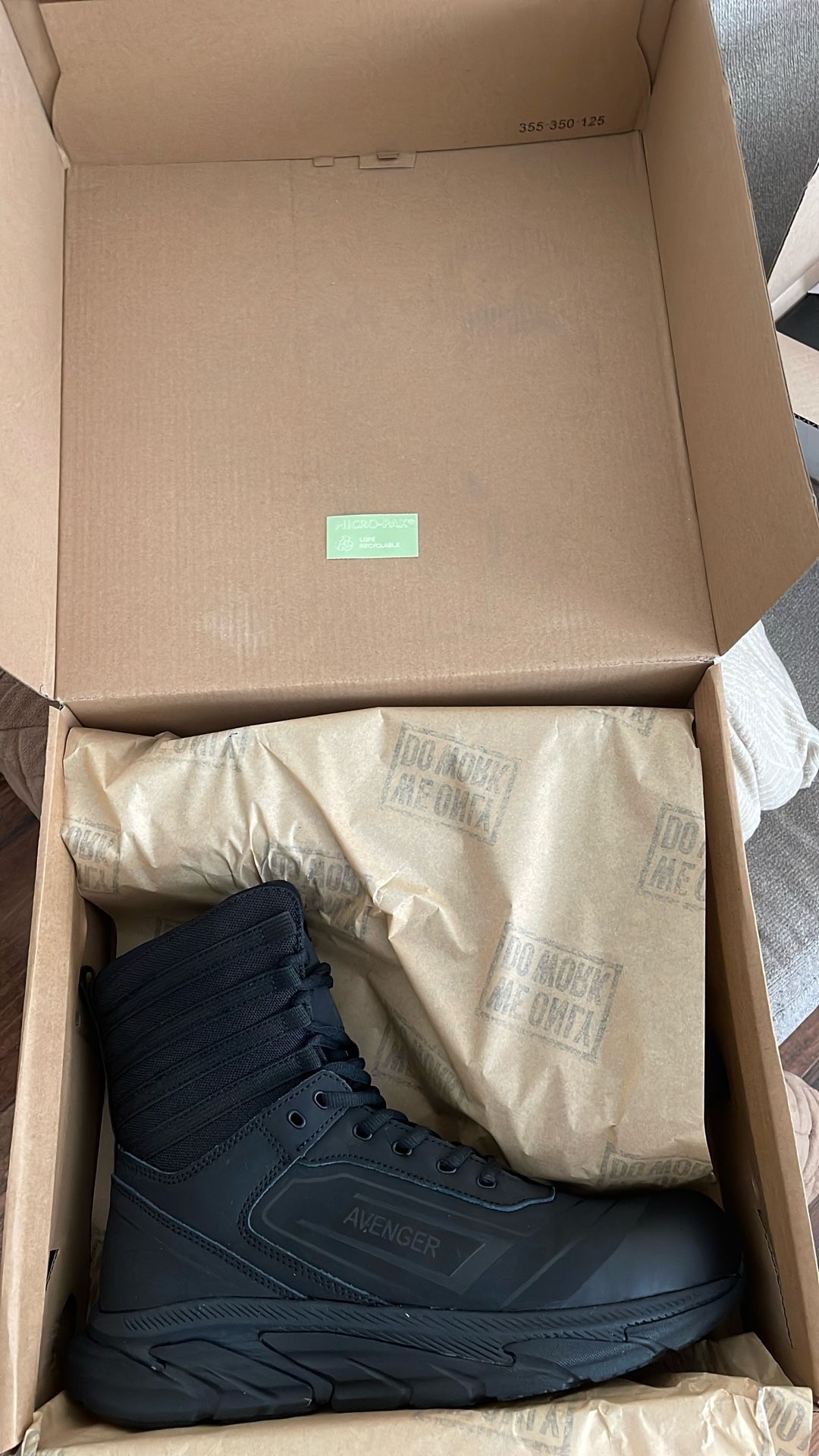 Avenger Work Boots Composite Toe Shoes Size 10 1/2